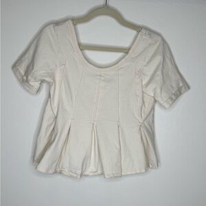 We The Free Cream Blouse